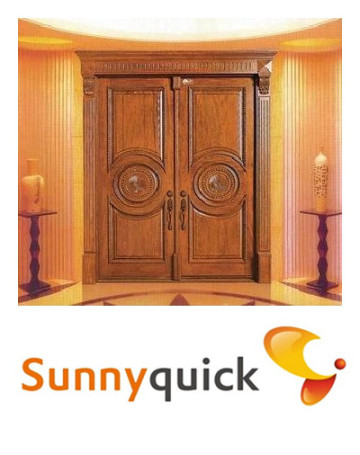 interior solid wood double doors