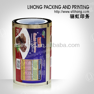 Laminated Plastic Film Biscuit Packaging