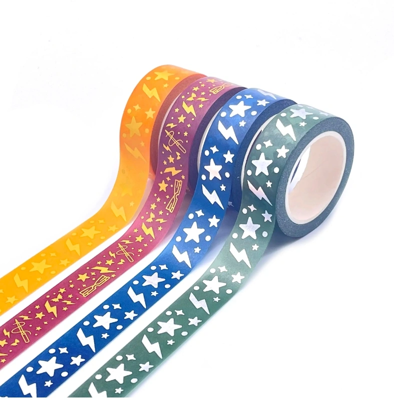 Die Cutting Washi Tape Printed Adhesive Decorative Masking Paper