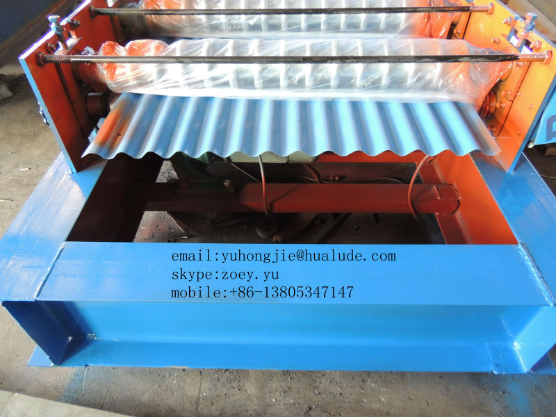 corrugated sheet metal roofing roll forming machine