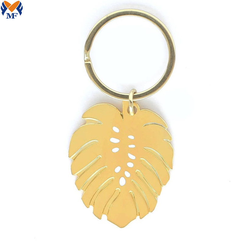 Monstera Leaf Keyring Jpg