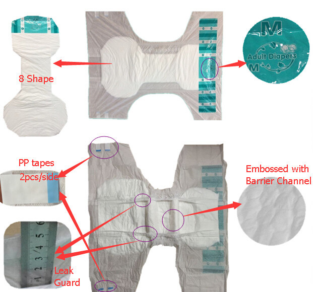 adult diaper manufacturer China, cheap adult diape nappyr/ adult diaper for elderly