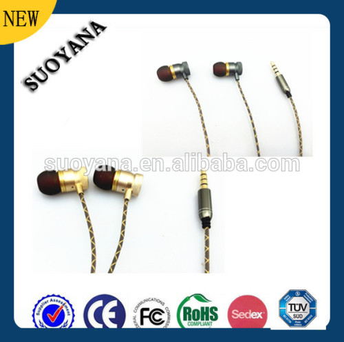 sell well mobile earbuds earplug with mic in-line Europe market