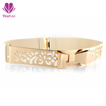 Sofa elastic belt elastic abdominal belt formal ladies belt with Bow