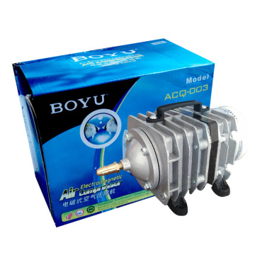 BOYU Electromagnetic Oxygen-Increasing Air Compressors and Fish Pond Oxygen Pumps: Models ACQ-001 to ACQ-009