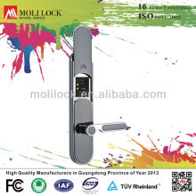 wooden door fingerprint biometric lock, fingerprint key locks