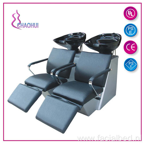 Double seat shampoo chair