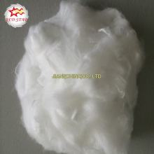 white polyester staple fiber/ raw white Hcs fiber