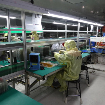 Pad Screen ESD PVC Belt Conveyor Assembly Line