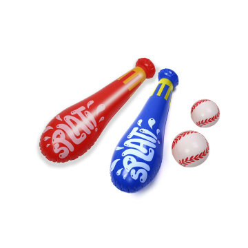 Taco de beisebol inflável de brinquedos aquáticos de verão com bola