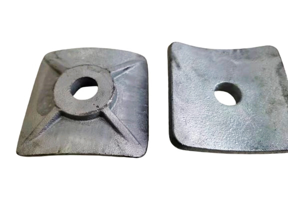 3X3 négyzet alakú ívelt öntött gömbgrafitos öntött gömbölyű alátét