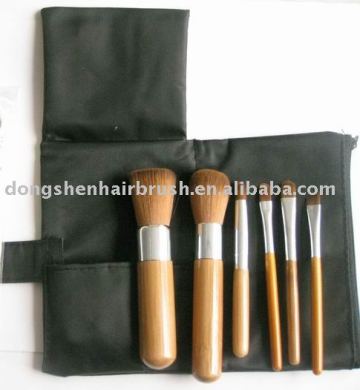 bamboo brush/bamboo makeup brush/bamboo brush set