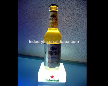 LED bottle display base