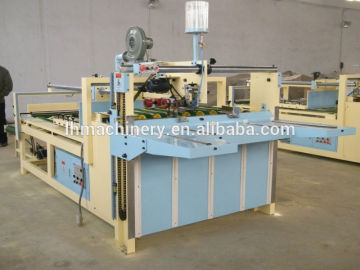 Semi automatic cardboard box folder gluer