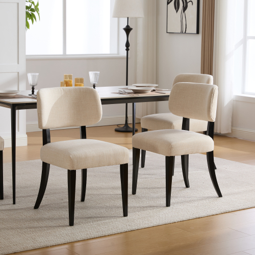 木製ダイニングチェア 2脚セット 6 Wooden Dining Chairs Set of 2 6