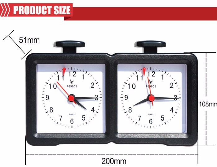 Leap PQ9912 Portable Multi-function Digital Chess Clock Game Chess Count Up Down Electronic Alarm Chess Clock