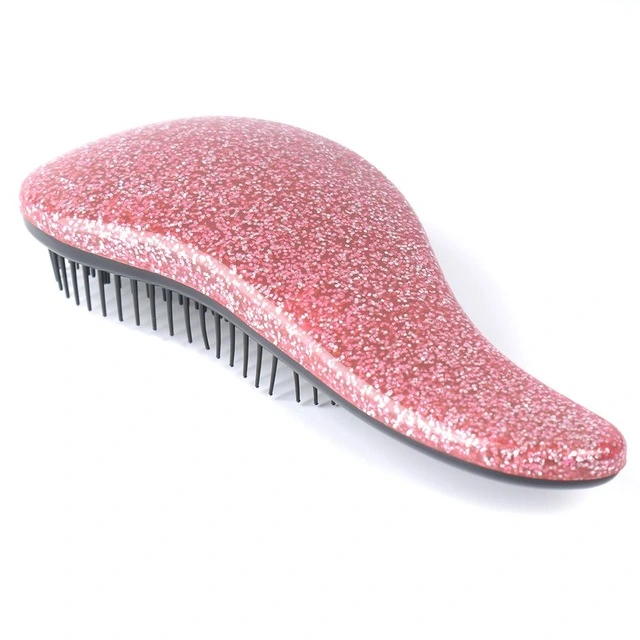 Wholesale Silver Sparkle Detangler Hair Brush