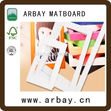 custom logo mounting board and hot sale matboard wholesale certificate frame matboard