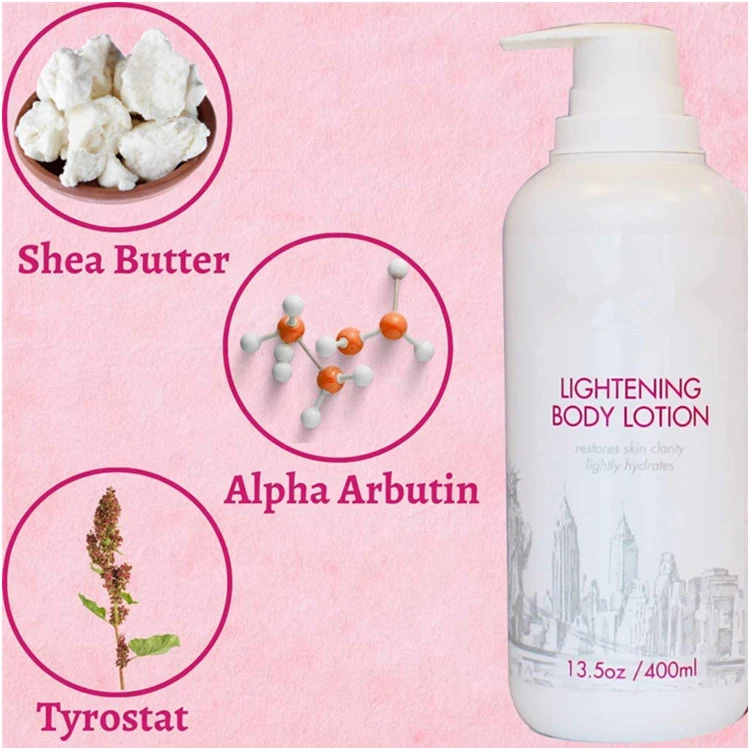 OEM Custom Skin Lightening Brightening Body Lotion