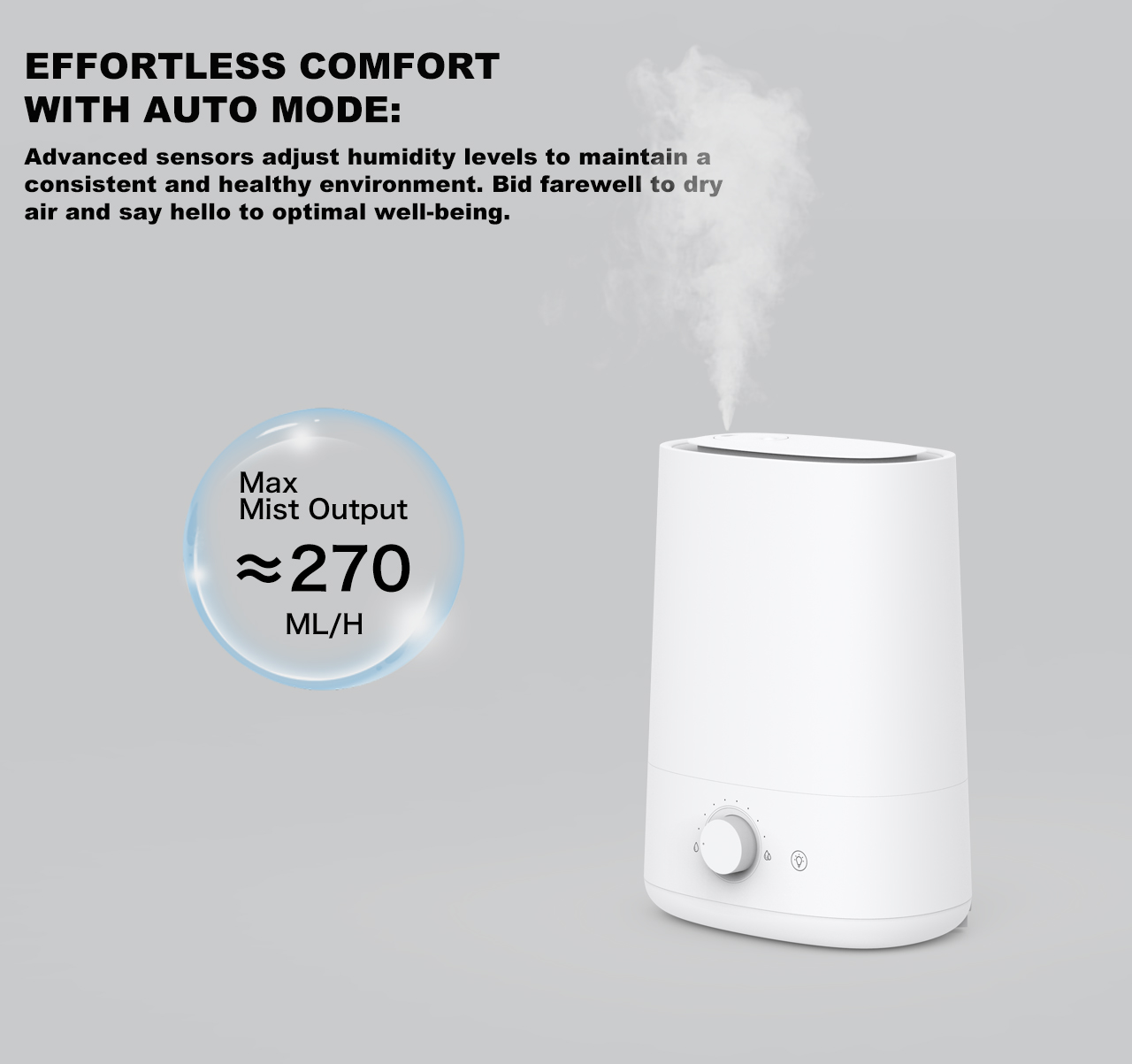 HTJ-2280 humidifier mist output HTJ-2280 humidifier mist output