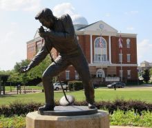 large outdoor male singer bronze sculpture life size elvis statue