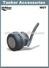 Aluminum API Bottom Loading and Unloading Valves /4 inch API loading and unloading valve with handle