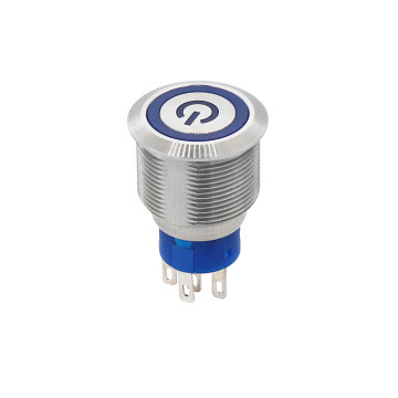 IP67 Waterproof Power Logo Push Button Switch