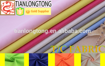 Best price polyester cotton fabric china textile fabric rolls