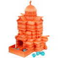 3D Printed Dice Spiral Staircase Castle Dice Tower for Miniature Wargaming, Dice Tower for Dungeons and Dragons Games