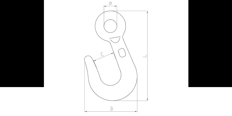 shenli rigging agricultural hook eye slip hook/forging hoisting hook