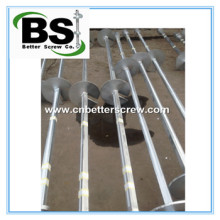 2 7/8 inch helical pier with 10inch helix