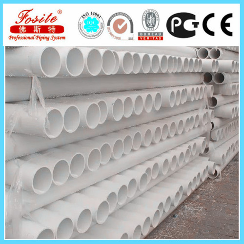 PVC pipe used for water supply