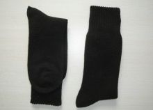 Winter Cotton Mens Work Socks , Hue Breathable Mens Crew Socks Europe