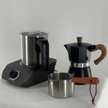 High-Quality Italian Moka Pot Set for 2-3 Cups Mocha and Espresso Coffee