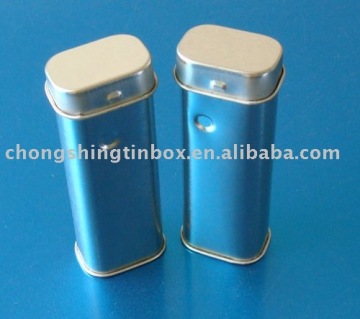 Hinged lid mints tin, Mints Tin Can (30*21*89mm)