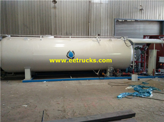 32cbm 12ton LPG غاز اسطوانة ملء النباتات