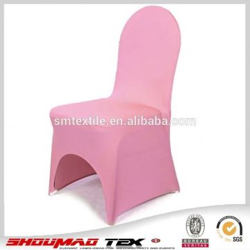 Pink spandex chair covers for folding chairs