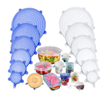 Silicone Stretch Cup Lid for Custom Kitchen Use