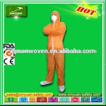 nonwoven SPP PP working gown working coverall