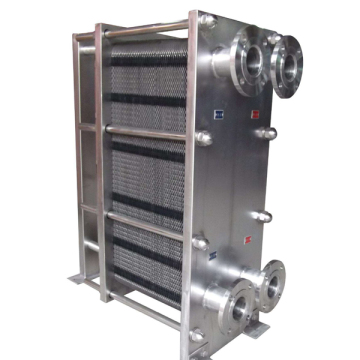 Titanium plate heat exchanger