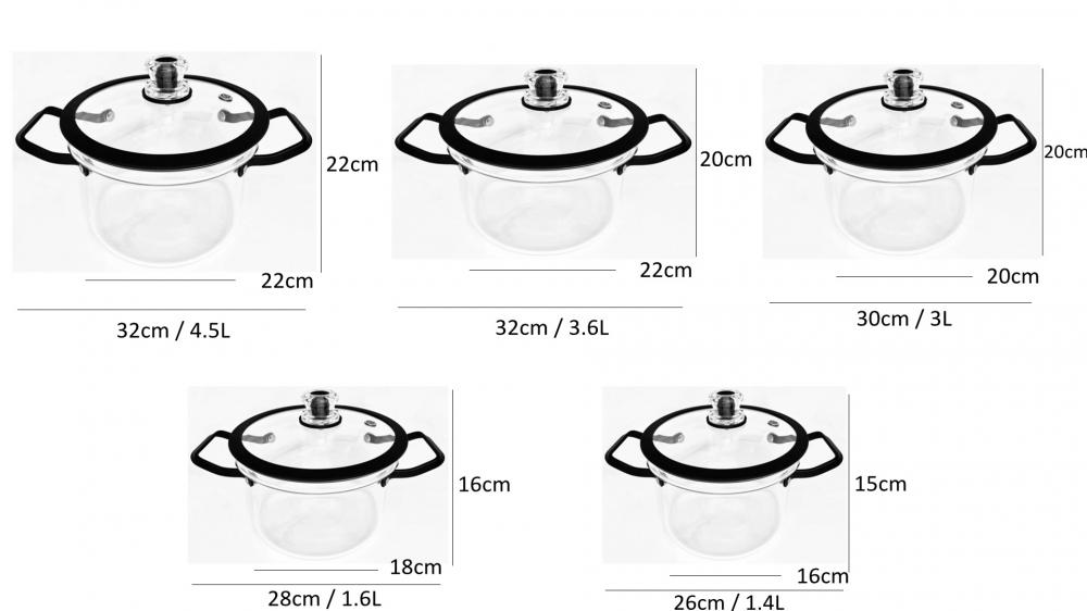 stainless steel glass lid