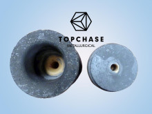 Tundish zirconic metering nozzle