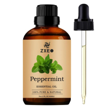 Pure Peppermint Essential Oils for Aromatherapy Diffuser Freshens Breath And Supports Oral Health