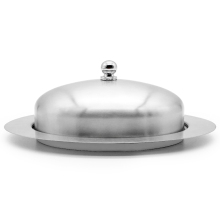 Durable Oval Shape Butter Keeper With Handle