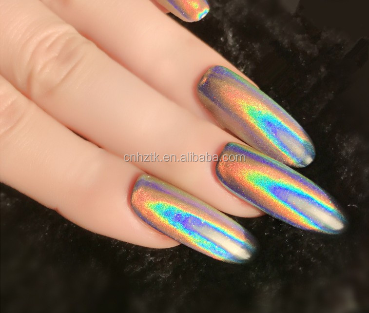 Holographic pigment mirror effect pigment holographic chameleon pigment for nail polish