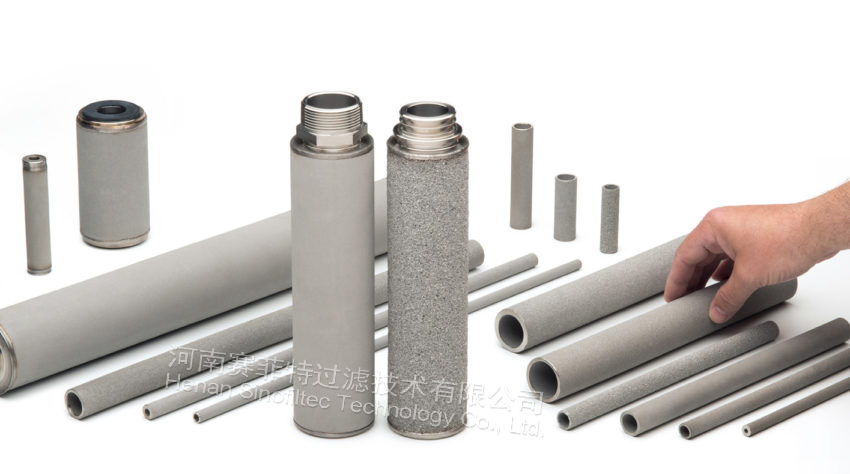 ステンレス製多孔質管 stainless steel porous tubes