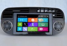 6.2 Inch Digital Fiat 500 Dvd Player , Car Usb Dvd Navigation System Ft-6210gd