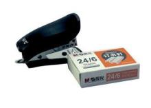 Cute Mini Stapler Set / Manual Office Stapler With Removing