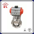 Butterfly Valve with Pneumatic Actuator Double Acting