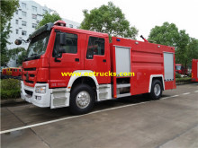 7000L 280hp SINOTRUK Fire Fighting Trucks